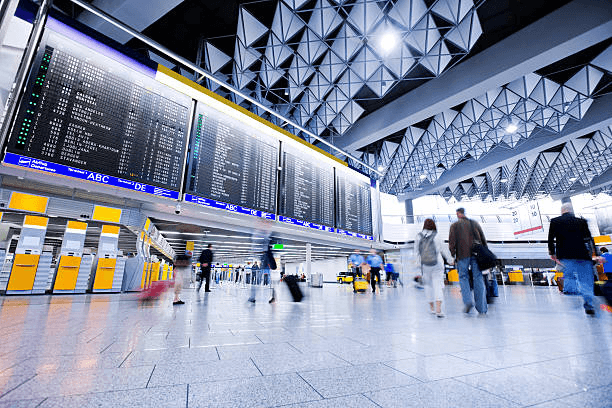 Airport arrivals
